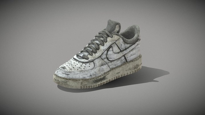 Dirty Air Force 1's 3D Model