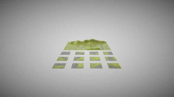 Grassland 3D Model