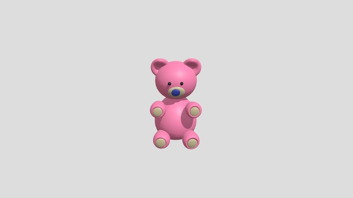 Teddy Bear Blender Models for Download