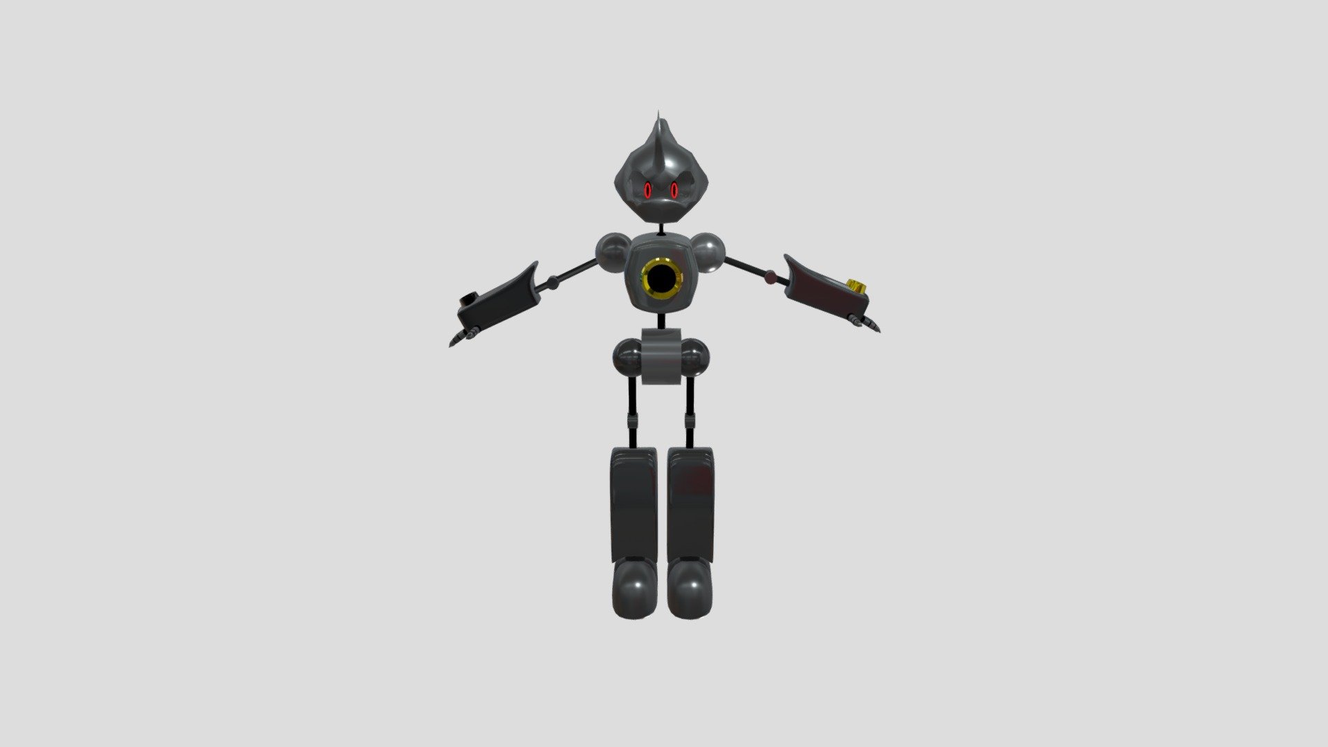 Meka Prince (Unrigged) - 3D model by LogNworld (@Logan_velez) [88b1377 ...