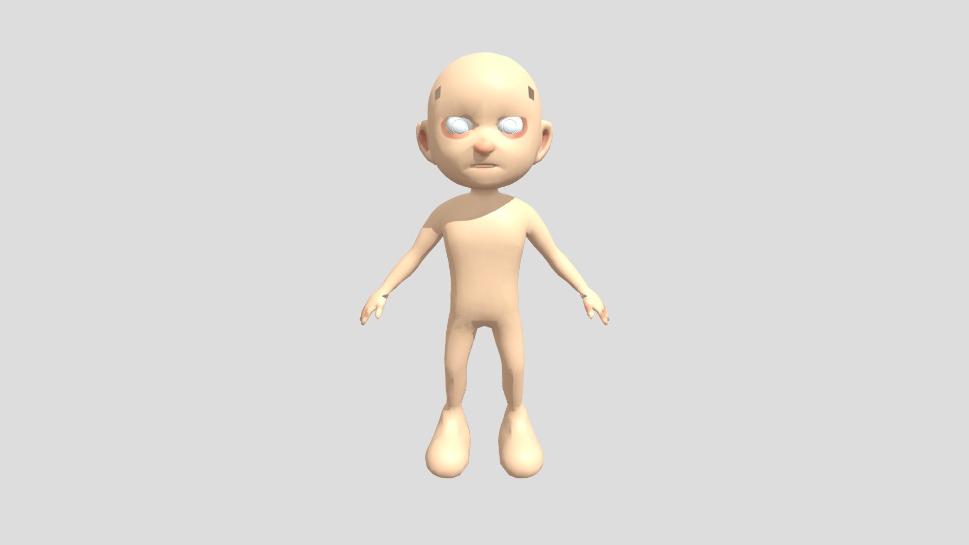 Trabalho Modelagem De Personagem 3d Model By Rafaela Oliveira