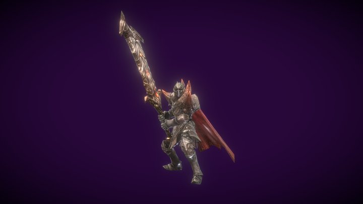 Mercenary > Fantasy 3D Model