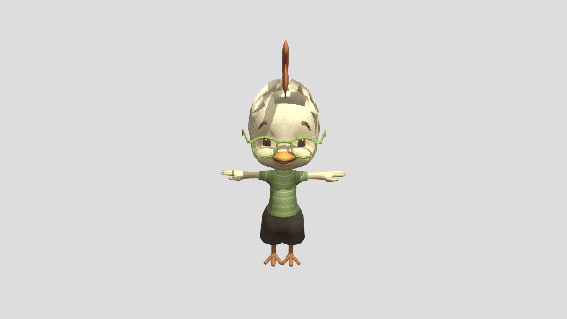 Chicken Little - Download Free 3D model by chikn nuggit and spongebob  [88b178c] - Sketchfab