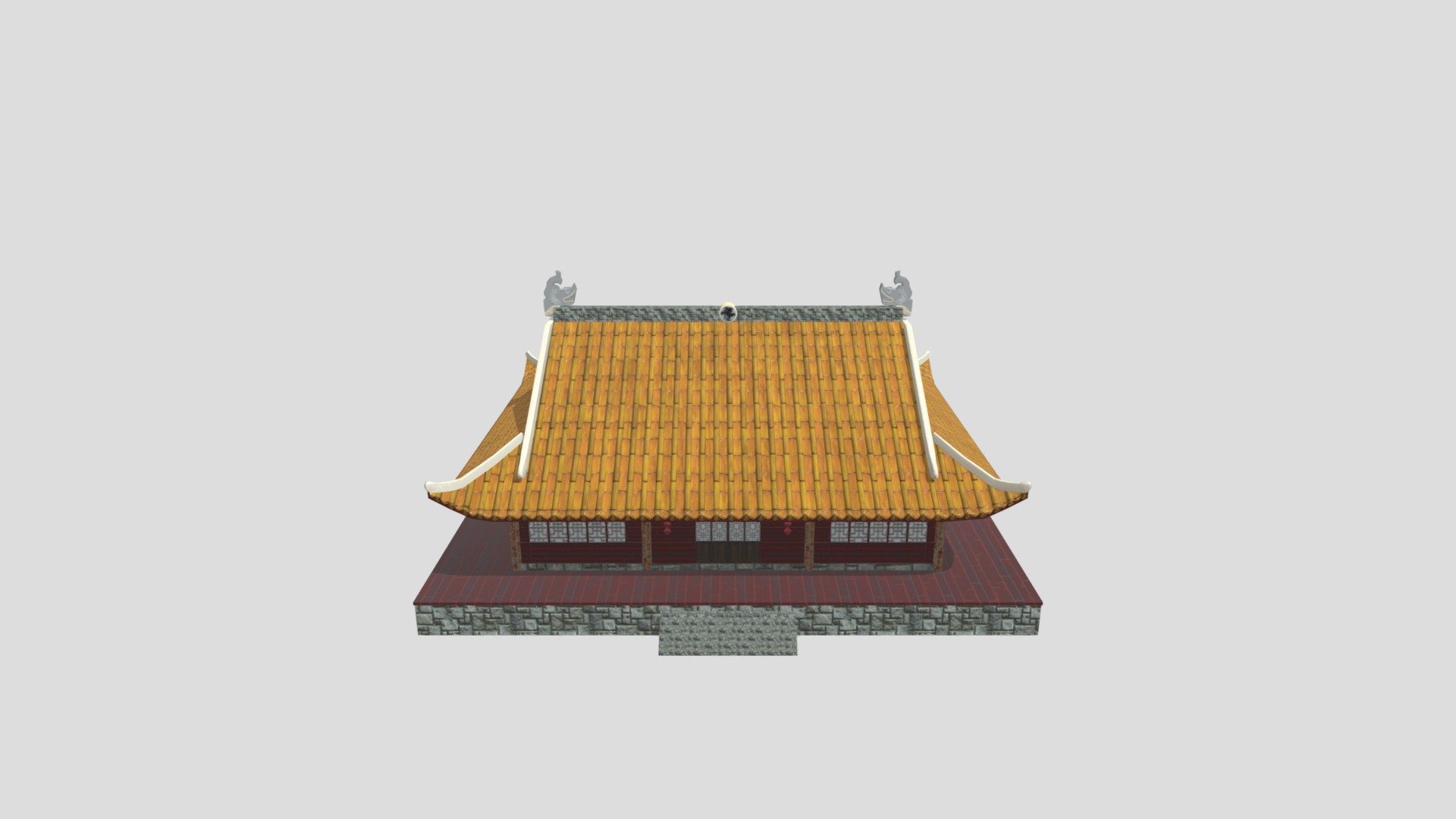 NAND136 M Bouffard TP1 Old Chinese House - 3D model by The_Sage ...