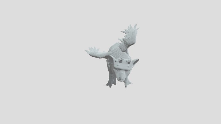 Trico the last guardian 3D Model