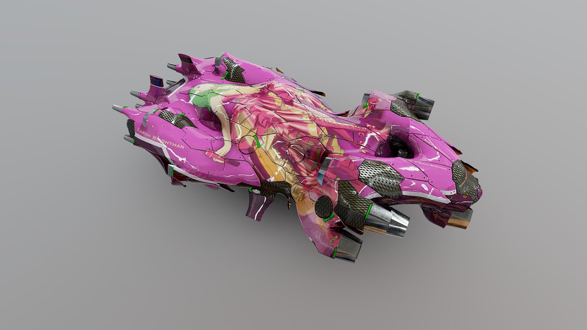 Procedural Hard Surface Modeling Test 9.2