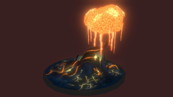 Blazing Willow 3D Model
