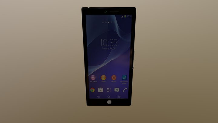 Sony Xperia M2 3D Model