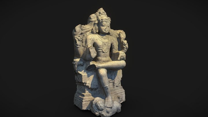 Shiva Statue – Kostenloses 3D-Modell STL