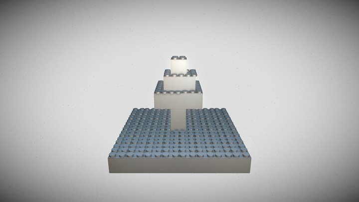 lego minecraft map 3D Model