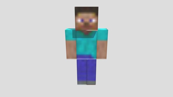 Minecraft player model 3D Model
