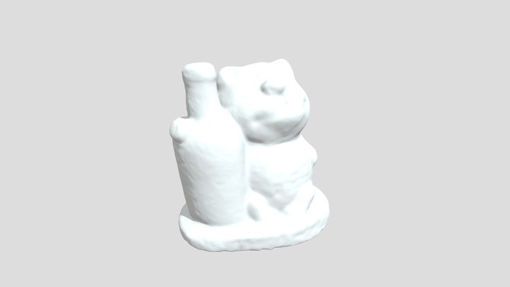 котик фотограмметрия 3D Model