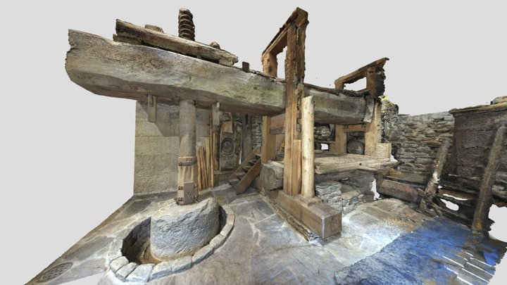 Torchio di Verdabbio 3D Model