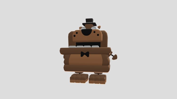 Cas Van de Pol Freddy Fazbear 3D Model
