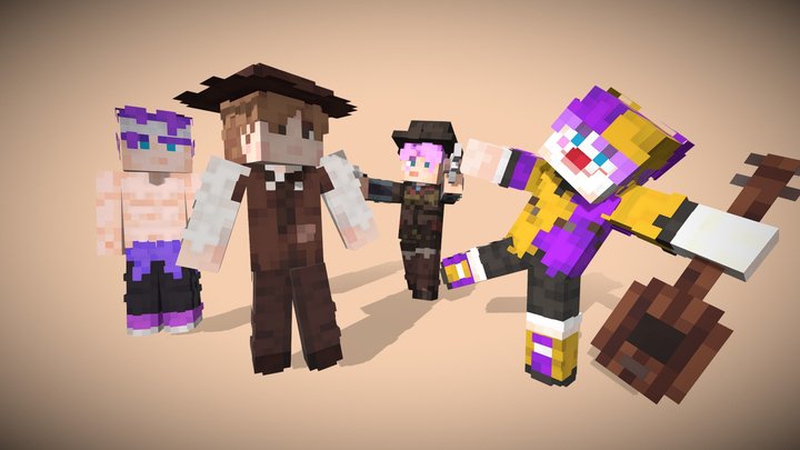 skins for friend. 3D Model