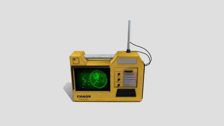Radio 3D Model