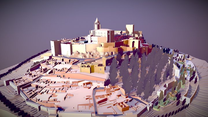 MONUMENTO DE LA MOTA 3D 3D Model