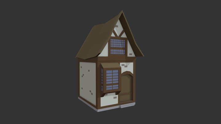 Medieval building [004] 3D Model