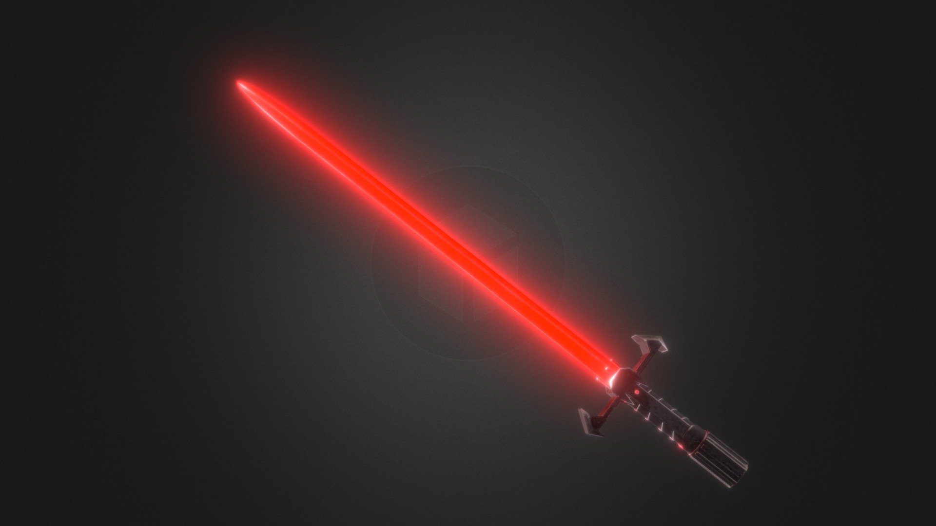 Dark Side LightSaber - 3D model by HBradnam [88bb0ef] - Sketchfab