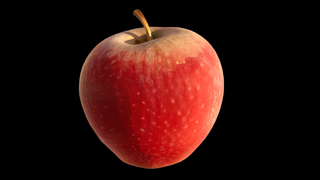 Red Apple - Realistic Fruit Asset