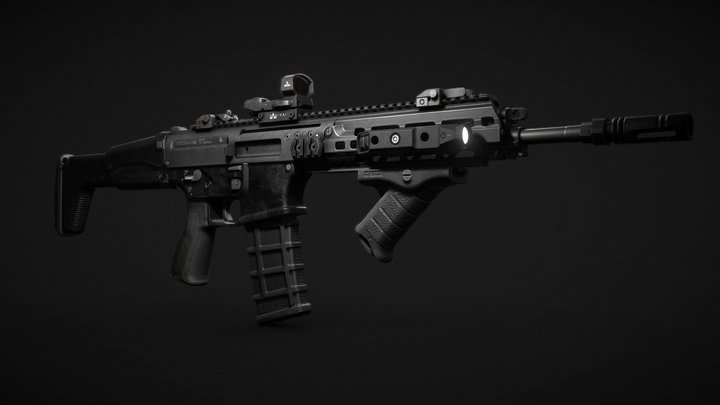 Howa Type 20 3D Model