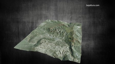Ruina montium (Las Médulas, León, Spain) 3D Model