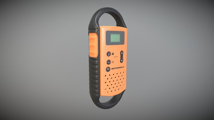 Walkie-Talkie 3D Model