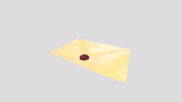 Letter 3D Model