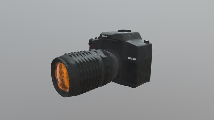 Camera Nikon D7100 3D Model