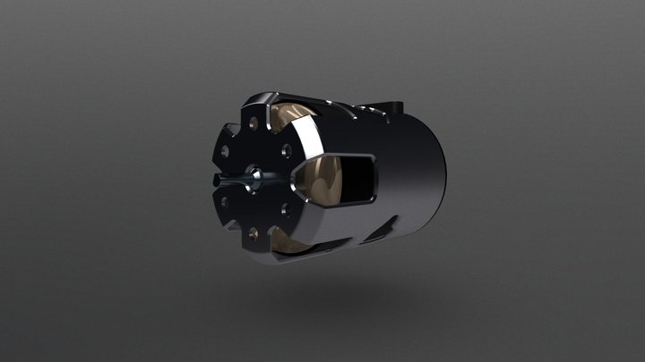 Rc car Motor yokomo concept motor 3D Model