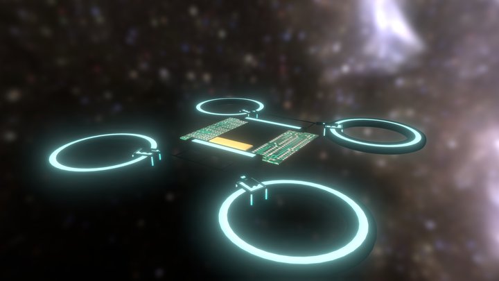 Drone 3D Model
