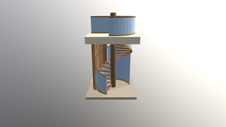 Stair Fbx 3D Model