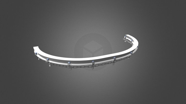overhead conveyor 3D Model