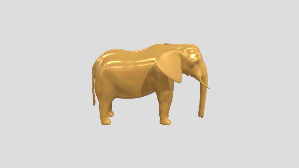 Elephant Marble 3 5 Feet White