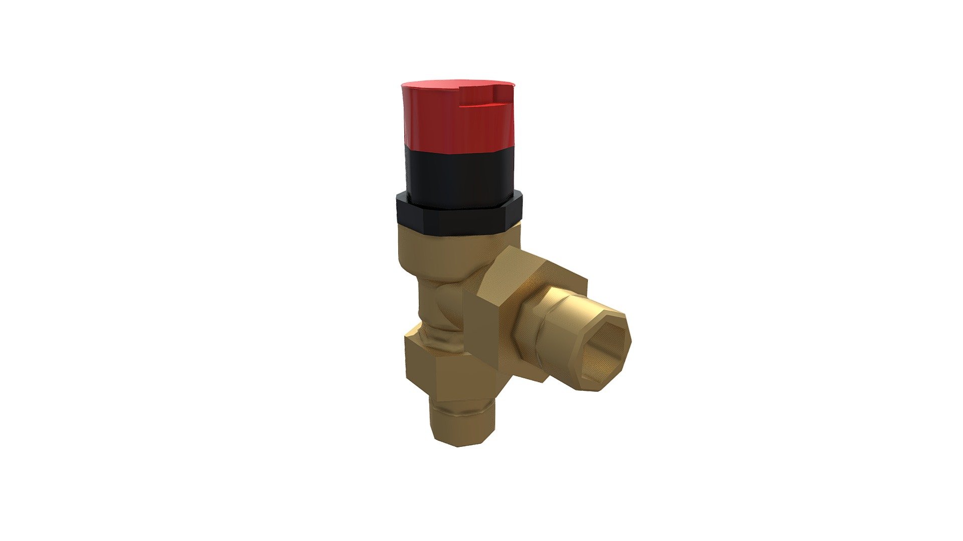 Resideo Bypass Differential Pressure Valve DU145 - 3D model by bimstore ...