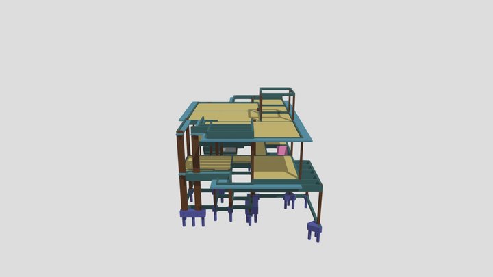 3D Residência RCR - Terras De Florença 3D Model