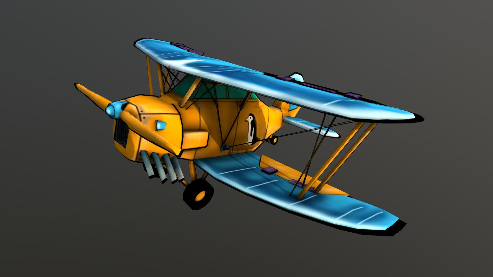 The Flying Circus - 3D model by finnverbeke [88c2a0c] - Sketchfab