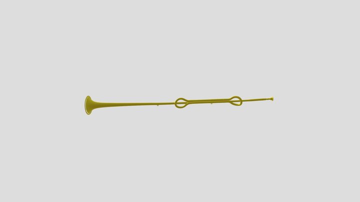 Trompette naturelle E.0925 – Gratis 3D-model STL