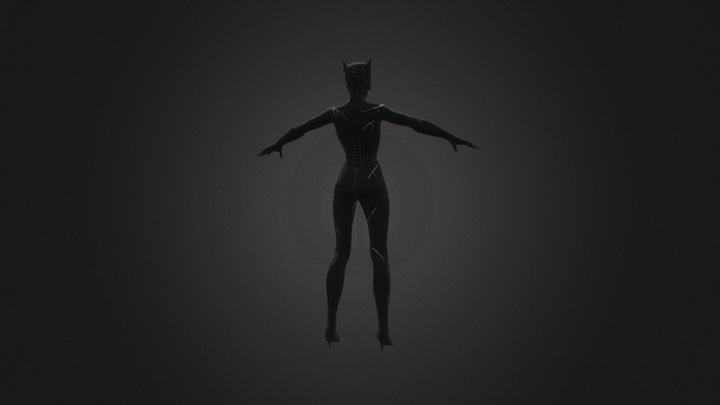 Batman-returns-catwoman 3D Model