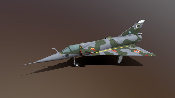 Dassault Mirage III NG – Modello 3D gratuito STL