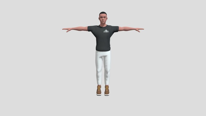 JayB3e The Rapper (Fixed) 3D Model