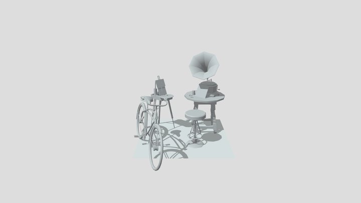 Forest Loner - Unwrap 3 + model 1 3D Model