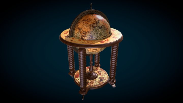 Victorian Globebar 3D Model