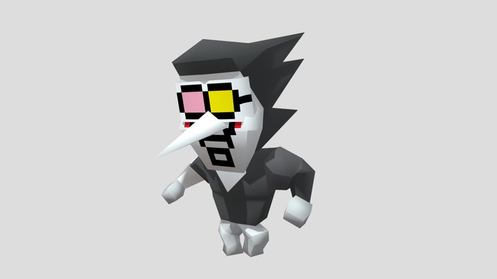 SPAMTON (Super Spamton 64) 3D Model