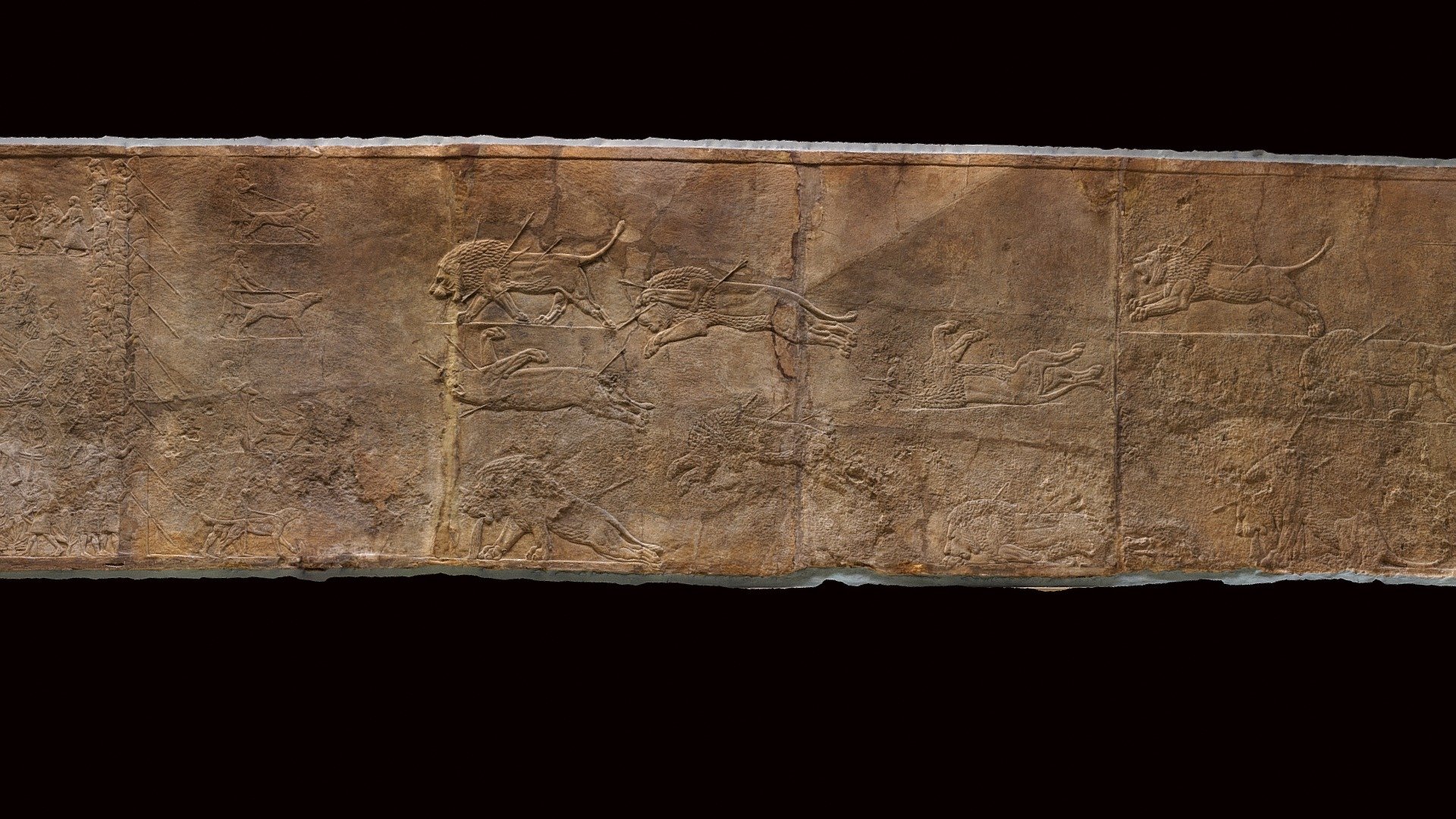 The royal Lion Hunt of Ashurbanipal