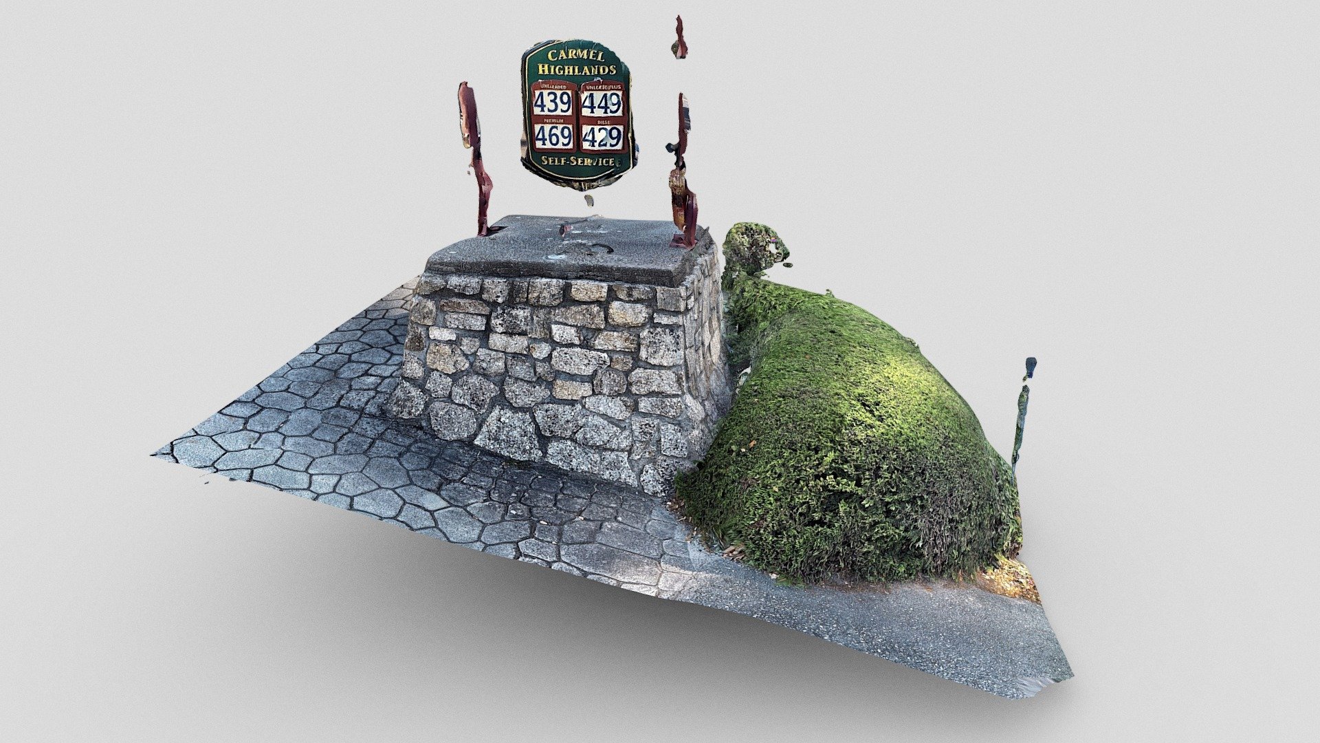 Gas station in Carmel, CA (2)