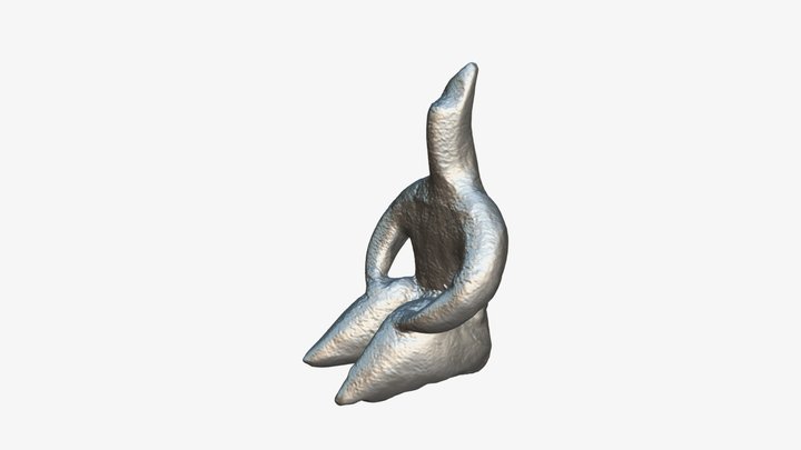 ECUADOR SCULPTURE I - scan - no color 3D Model