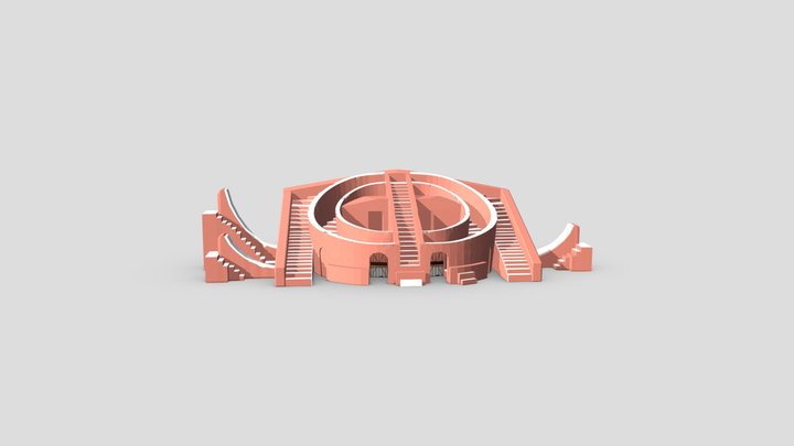 Jantar Mantar 3D Model