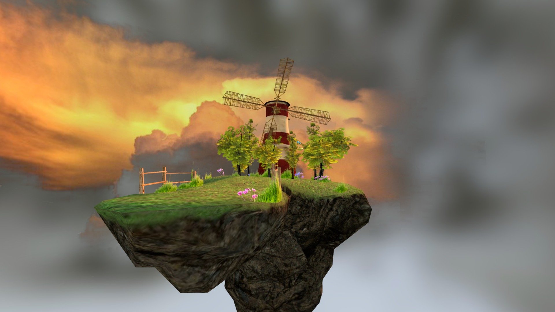Flying Windmill Island