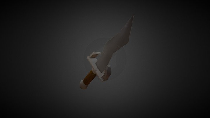 Ceremonial Dagger 3D Model